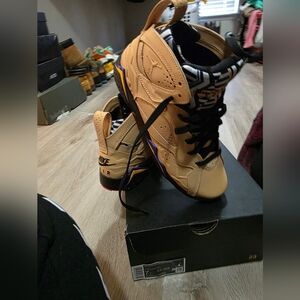 Nike Tan and Black Men's Shoes